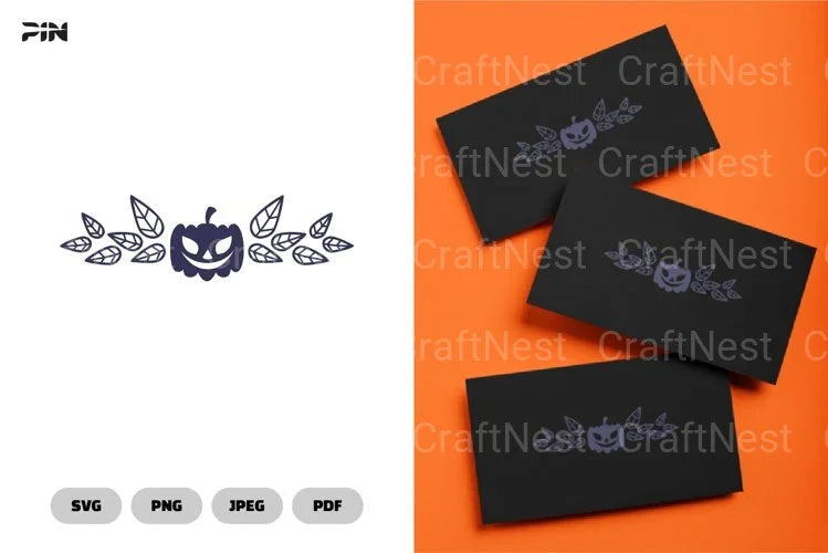 Flourish Halloween Cards SVG Bundle - CraftNest - Digital Crafting and Art