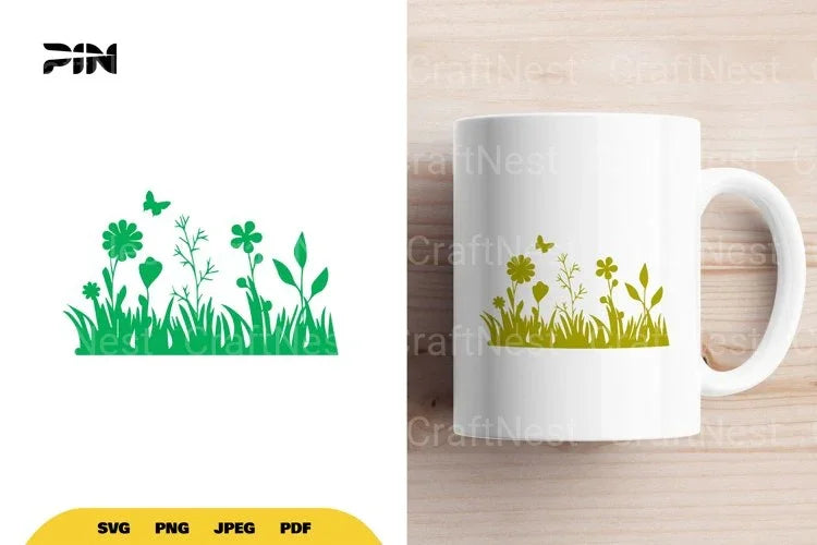 Flower Bed SVG Bundle - CraftNest - Digital Crafting and Art