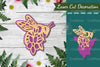 Flower Bee Laser Cut Decoration Bundle