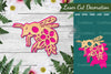 Flower Bee Laser Cut Decoration Bundle