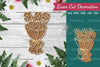 Flower Bouquet Laser Cut Decoration Clipart Bundle