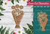 Flower Bouquet Laser Cut Decoration Clipart Bundle
