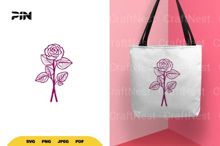 Flower Bouquet SVG Bundle Clipart - CraftNest - Digital Crafting and Art