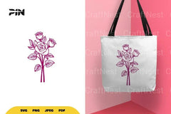 Flower Bouquet SVG Bundle - CraftNest - Digital Crafting and Art