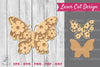 Flower Butterfly Laser Cut Decoration Clipart Bundle