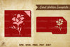 Flower Card Holder Template SVG - Clipart Bundle