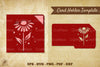 Flower Card Holder Template SVG - Clipart Bundle