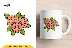 Flower Doodle SVG Bundle - CraftNest - Digital Crafting and Art