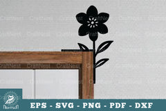 Flower Door Corner Lasercut SVG Bundle - CraftNest - Digital Crafting and Art
