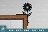 Flower Door Corner Lasercut SVG Bundle