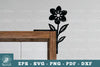 Flower Door Corner Lasercut SVG Bundle