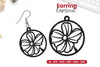 Flower Earring Lasercut SVG Bundle