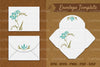 Flower Envelope Template SVG Bundle