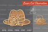 Flower Hat Laser Cut Decoration Clipart Bundle