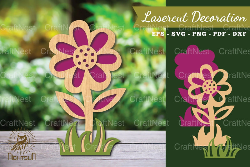 Flower Laser Cut Decoration Clipart Bundle - CraftNest - Digital Crafting and Art