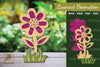 Flower Laser Cut Decoration Clipart Bundle