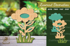 Flower Laser Cut Decoration Clipart Bundle - CraftNest - Digital Crafting and Art