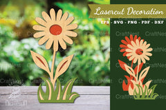 Flower Laser Cut Decoration SVG Bundle - CraftNest - Digital Crafting and Art