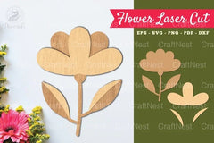 Flower Laser Cut Decoration Clipart Bundle - CraftNest - Digital Crafting and Art