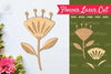 Flower Laser Cut Decoration Clipart Bundle