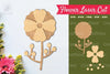 Flower Laser Cut Decoration Clipart Bundle