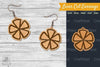 Flower Laser Cut Earring SVG Bundle