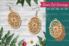 Flower Laser Cut Earrings Design Bundle