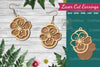 Flower Laser Cut Earrings Design Bundle