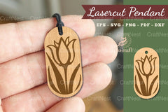 Flower Lasercut Pendant Clipart Bundle - CraftNest - Digital Crafting and Art