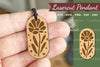 Flower Lasercut Pendant Design Bundle