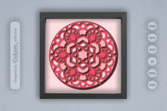 Flower Mandala Paper Cut SVG Bundle - CraftNest - Digital Crafting and Art