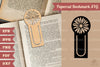 Flower Papercut Bookmark SVG Bundle
