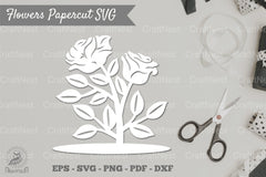 Flower Papercut SVG Bundle - CraftNest - Digital Crafting and Art