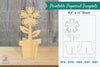 Flower Printable Cut Template Bundle