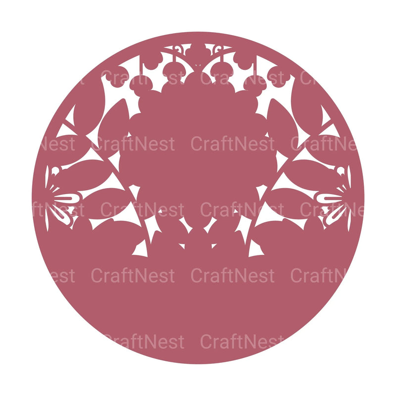Flower Round 3D Layered Papercut Clipart Bundle - CraftNest - Digital Crafting and Art