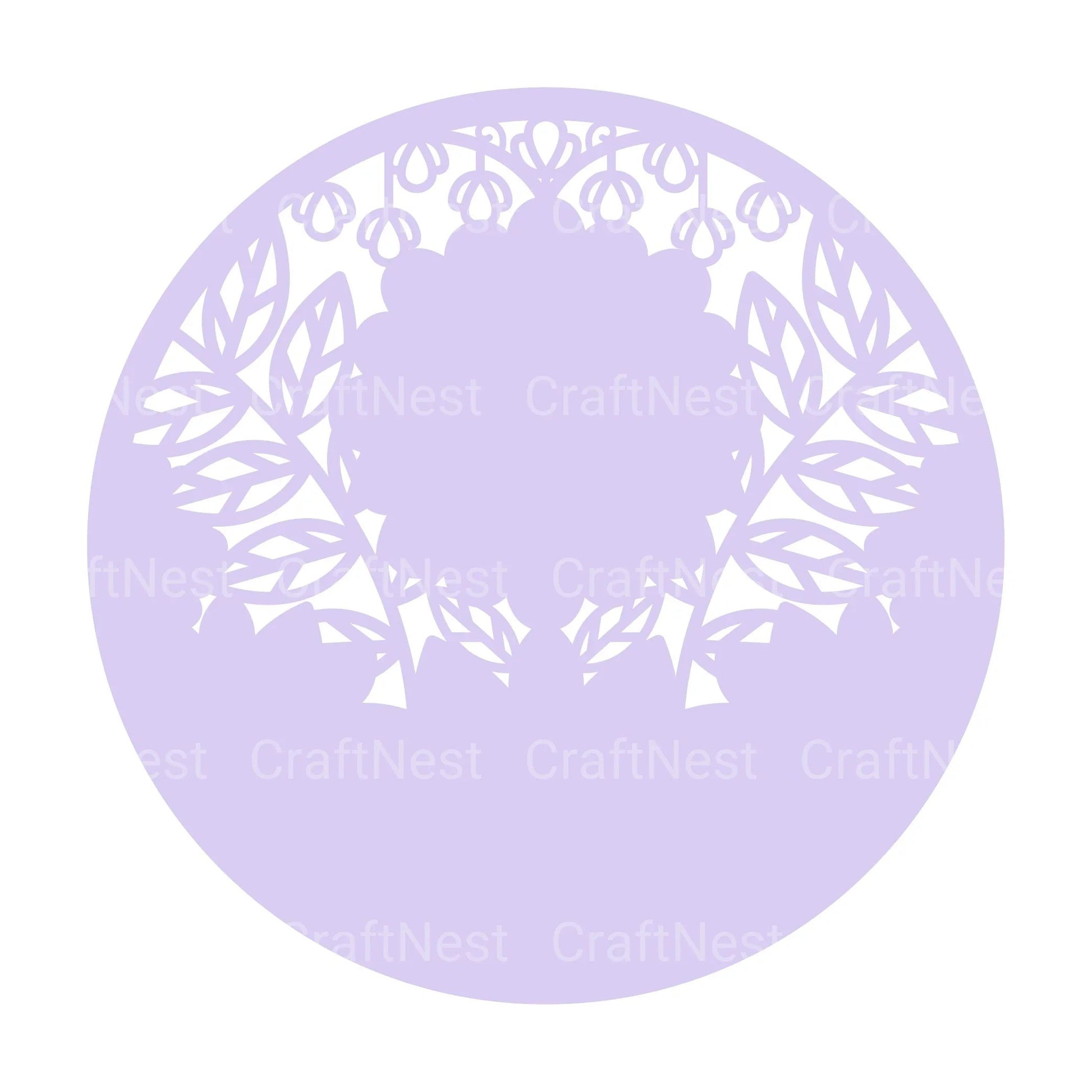 Flower Round 3D Layered Papercut Clipart Bundle - CraftNest - Digital Crafting and Art