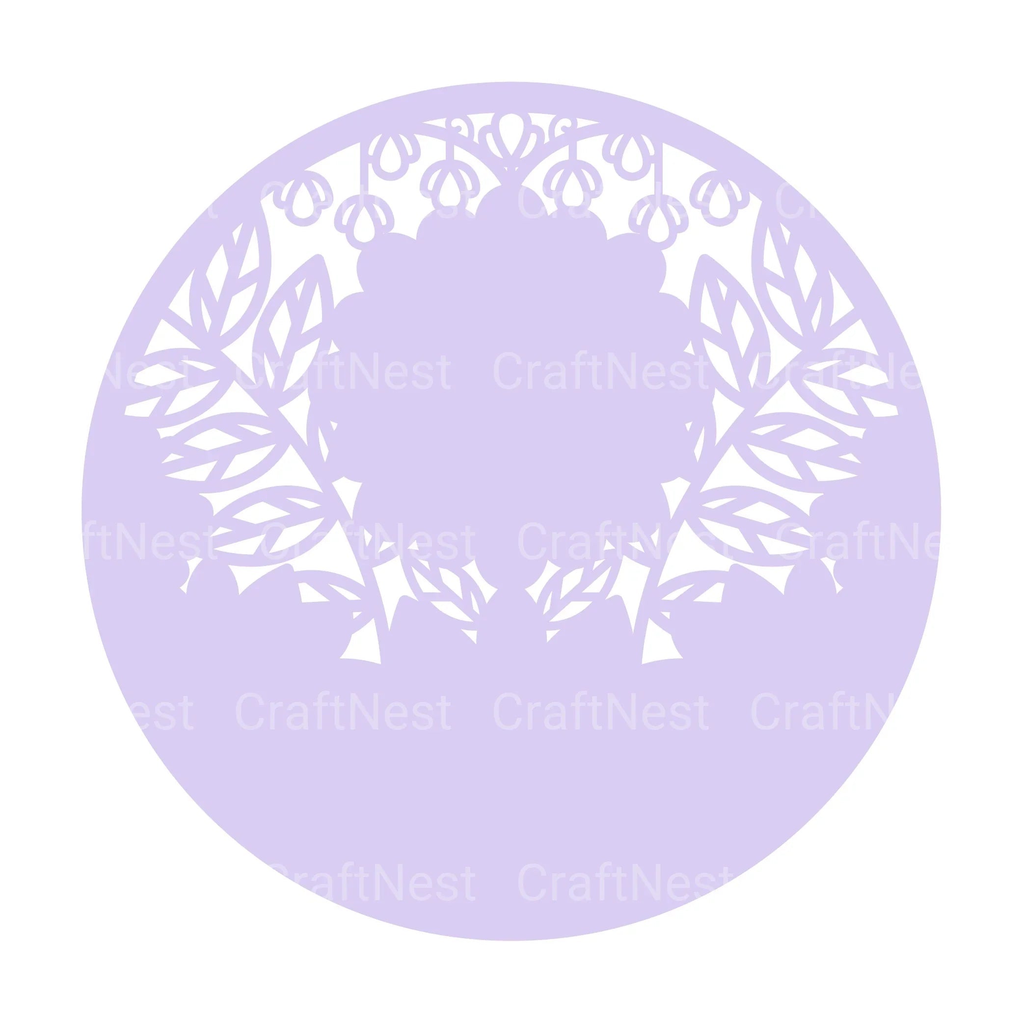 Flower Round 3D Layered Papercut Clipart Bundle - CraftNest - Digital Crafting and Art