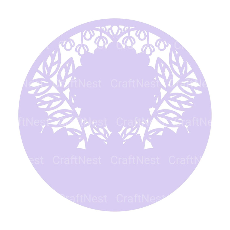 Flower Round 3D Layered Papercut Clipart Bundle - CraftNest - Digital Crafting and Art