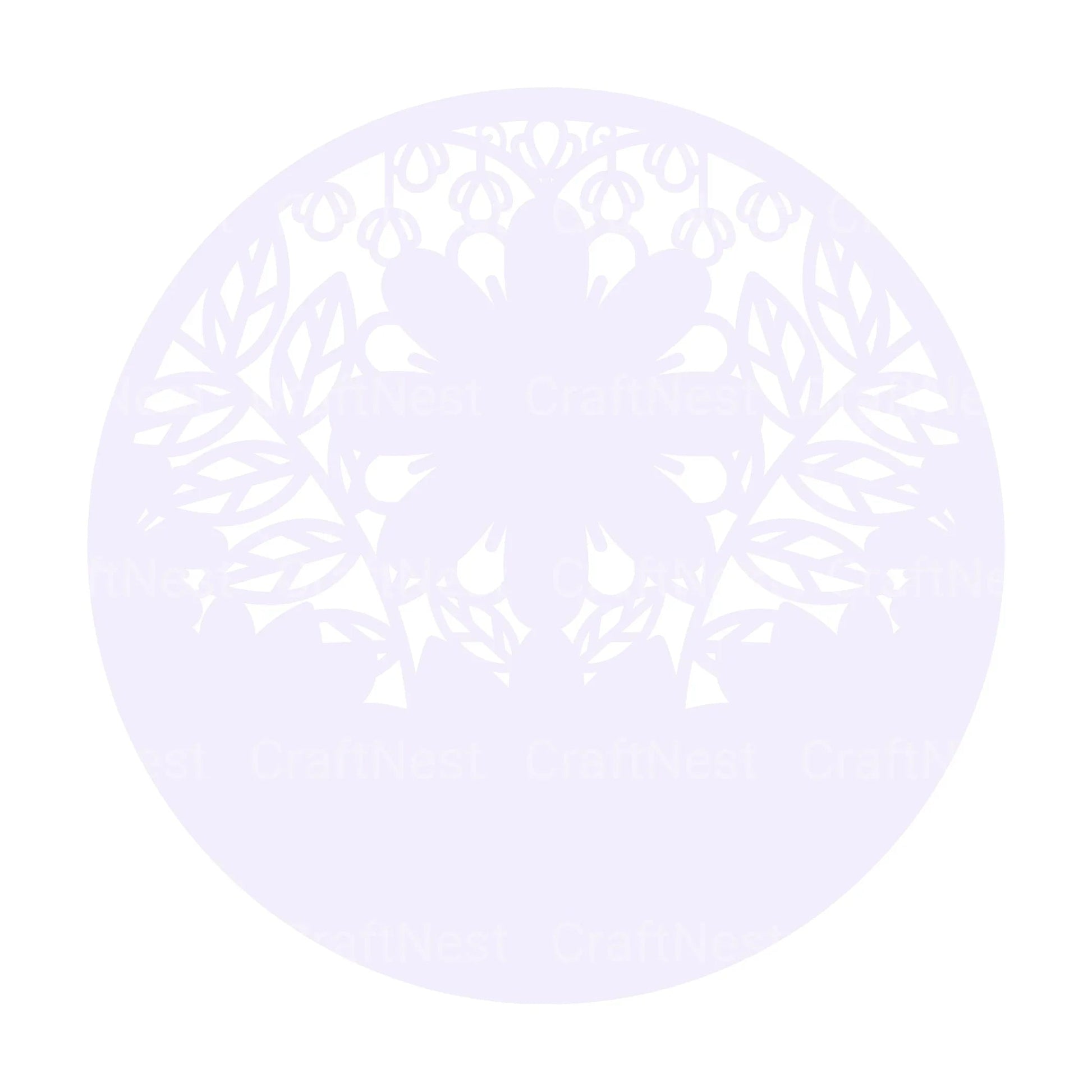 Flower Round 3D Layered Papercut Clipart Bundle - CraftNest - Digital Crafting and Art