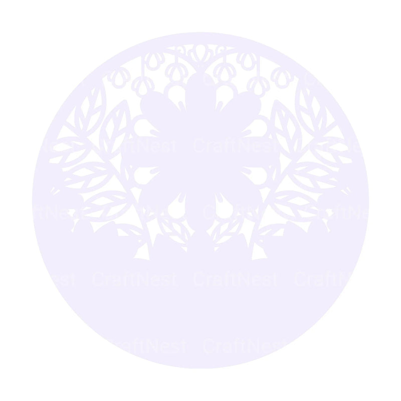 Flower Round 3D Layered Papercut Clipart Bundle - CraftNest - Digital Crafting and Art