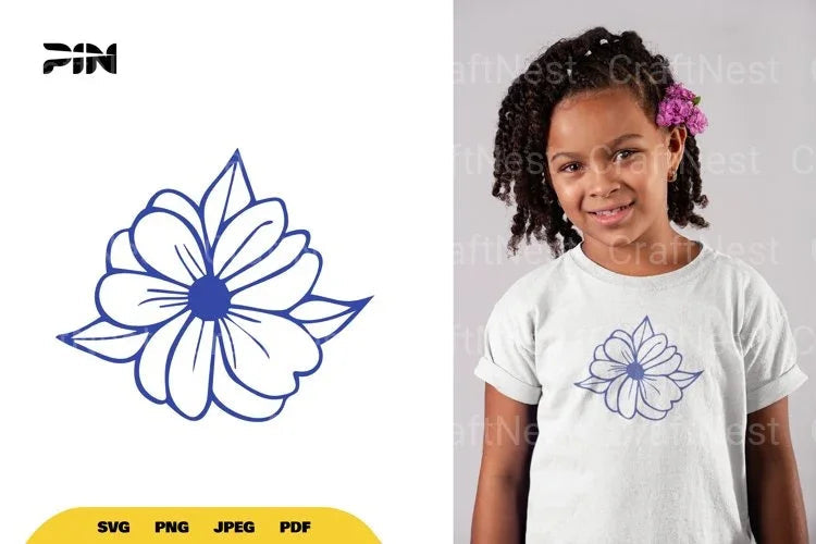 Floral Flower SVG Bundle - CraftNest - Digital Crafting and Art