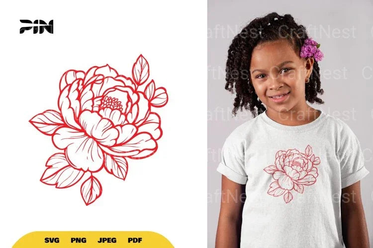 Flower Floral SVG Bundle - CraftNest - Digital Crafting and Art
