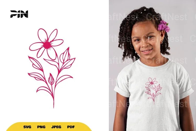 Flower Floral SVG Bundle - CraftNest - Digital Crafting and Art