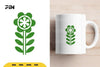 Scandinavian Flower Element Clipart Bundle
