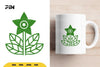 Scandinavian Flower Element Clipart Bundle