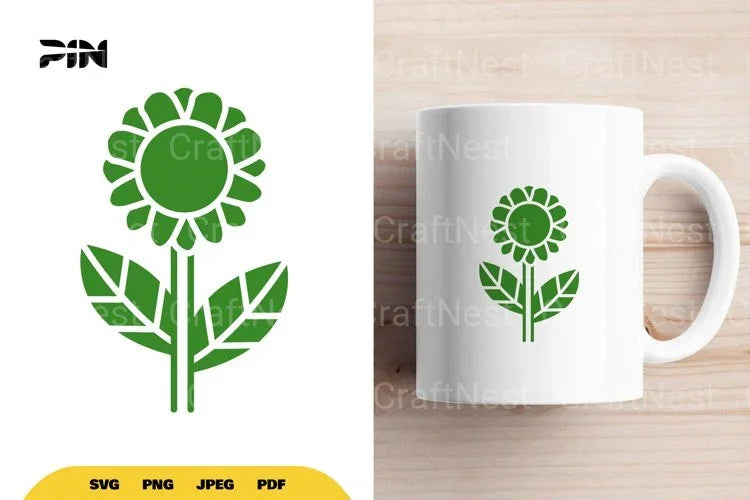 Scandinavian Flower Element Clipart Bundle - CraftNest - Digital Crafting and Art