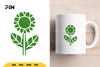 Scandinavian Flower Element Clipart Bundle
