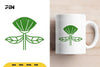 Scandinavian Flower Element Clipart Bundle