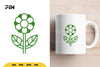 Scandinavian Flower Element Clipart Bundle