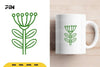Scandinavian Flower Element SVG Bundle